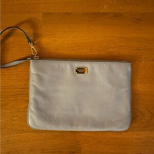 MICHAEL Michael Kors Light Blue Wristlet